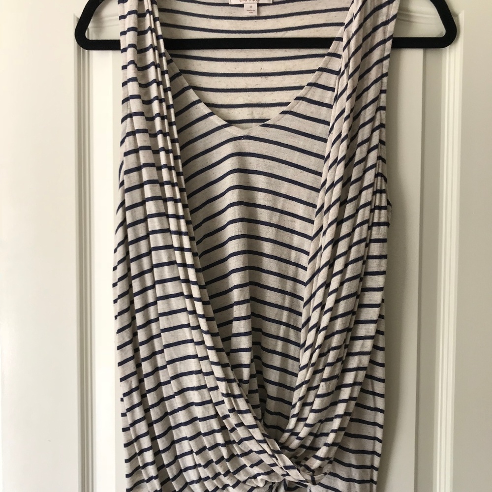 Ella Moss Striped Tank Top